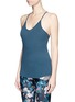 Front View - Click To Enlarge - THE UPSIDE - 'Luana Tank' slub jersey camisole