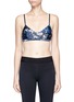 Main View - Click To Enlarge - THE UPSIDE - 'Zoe' cherry blossom print performance cropped top