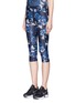 Front View - Click To Enlarge - THE UPSIDE - 'Power' cherry blossom print performance leggings