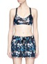 Main View - Click To Enlarge - THE UPSIDE - 'Enter the Dragon' print performance cropped top