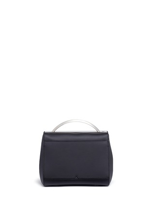 Detail View - Click To Enlarge - EDDIE BORGO - 'Dean Mini Doctor' leather chain bag