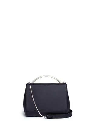 Main View - Click To Enlarge - EDDIE BORGO - 'Dean Mini Doctor' leather chain bag