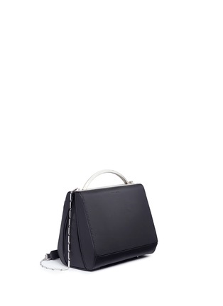Figure View - Click To Enlarge - EDDIE BORGO - 'Dean Mini Doctor' leather chain bag