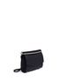 Detail View - Click To Enlarge - EDDIE BORGO - 'Boyd' small leather clutch