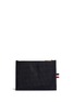 Figure View - Click To Enlarge - THOM BROWNE  - Pebble grain leather large zip coin pouch