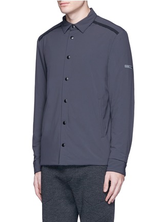 Front View - Click To Enlarge - ISAORA - Snap button front padded shirt