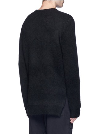 Back View - Click To Enlarge - 3.1 PHILLIP LIM - Oversized split hem wool blend sweater