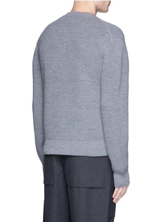 Back View - Click To Enlarge - 3.1 PHILLIP LIM - Ukiyo-e intarsia wool sweater