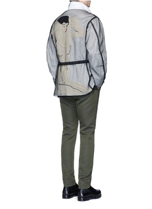 Figure View - Click To Enlarge - 3.1 PHILLIP LIM - Ukiyo-e vintage embroidery mesh field jacket