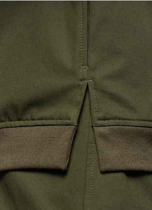 Detail View - Click To Enlarge - 3.1 PHILLIP LIM - Shirt layer twill bomber jacket