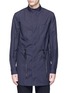 Main View - Click To Enlarge - 3.1 PHILLIP LIM - Pinstripe drawstring cotton shirt jacket
