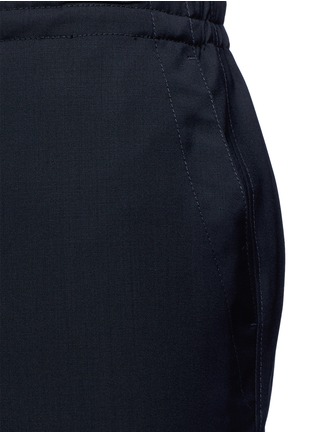 Detail View - Click To Enlarge - 3.1 PHILLIP LIM - Grid cuff wool lounge pants