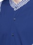 Detail View - Click To Enlarge - CHRISTOPHER KANE - Patchwork cotton shirt