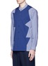 Front View - Click To Enlarge - CHRISTOPHER KANE - Patchwork cotton shirt