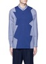 Main View - Click To Enlarge - CHRISTOPHER KANE - Patchwork cotton shirt