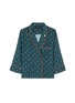 Main View - Click To Enlarge - 72930 - 'Donald T' scarab print pyjama shirt