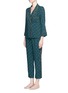 Figure View - Click To Enlarge - 72930 - 'Reese' scarab print pyjama pants