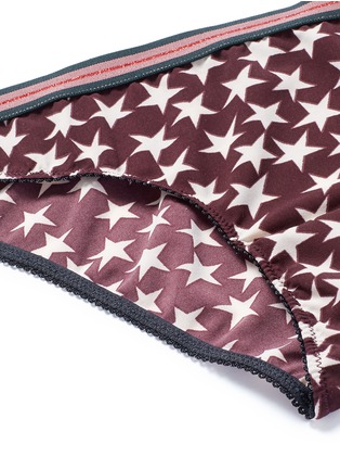 Detail View - Click To Enlarge - 72930 - 'Firecracker' stars and stripes print briefs