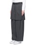 Front View - Click To Enlarge - 72951 - Skirt overlay outseam placket jogging pants