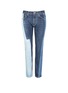 Main View - Click To Enlarge - 72951 - Colourblock skinny jeans