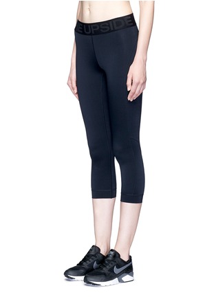 Front View - Click To Enlarge - THE UPSIDE - 'Compression NYC' performance capri leggings