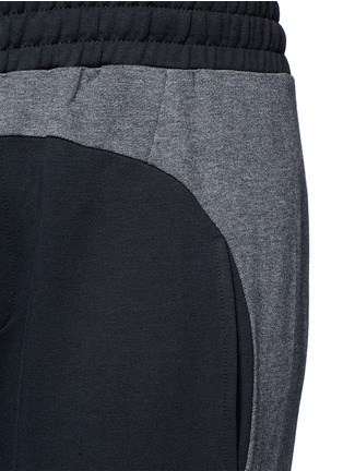 Detail View - Click To Enlarge - THE UPSIDE - 'Skye' panelled drawstring track pants
