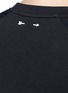 Detail View - Click To Enlarge - THE UPSIDE - 'Kelela' heathered panel performance sweatshirt