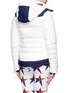 Back View - Click To Enlarge - PERFECT MOMENT - 'Amak' colourblock quilted down ski jacket