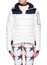 Main View - Click To Enlarge - PERFECT MOMENT - 'Amak' colourblock quilted down ski jacket
