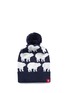 Main View - Click To Enlarge - PERFECT MOMENT - 'Multi Bear' intarsia Merino wool blend pompom beanie