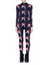Main View - Click To Enlarge - PERFECT MOMENT - 'Star II' intarsia Merino wool knit jumpsuit