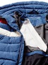 Detail View - Click To Enlarge - PERFECT MOMENT - 'Queenie' denim print quilted down ski jacket