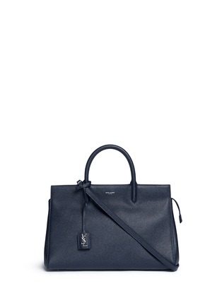 Main View - Click To Enlarge - SAINT LAURENT - 'Cabas Rive Gauche' medium leather bag