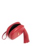 Detail View - Click To Enlarge - SAINT LAURENT - 'Monogram' tassel leather blogger bag