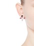 Figure View - Click To Enlarge - JOOMI LIM - 'Love Thorn' crystal spike stud earrings