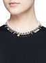Figure View - Click To Enlarge - JOOMI LIM - 'Organized Chaos' faux pearl chain necklace