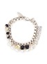 Main View - Click To Enlarge - JOOMI LIM - 'True Innocence' faux pearl crystal chain bracelet