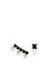 Main View - Click To Enlarge - JOOMI LIM - 'Organized Chaos' crystal stud earrings