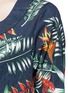 Detail View - Click To Enlarge - WE ARE HANDSOME - 'The Bazaar' tropical cotton drawstring tunic dress