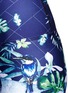 Detail View - Click To Enlarge - WE ARE HANDSOME - 'The Dalliance' print mesh trim active leggings