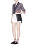 Figure View - Click To Enlarge - FRAME - 'Antibes' nautical denim shorts