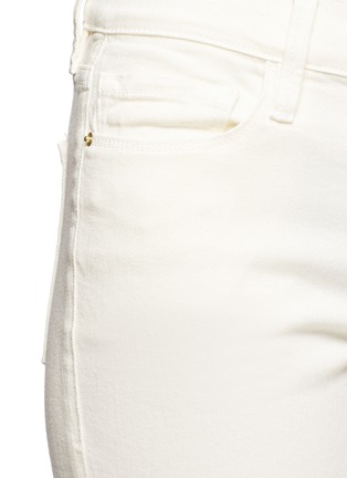 Detail View - Click To Enlarge - FRAME - x Inez & Vinoodh 'Inez' flared jeans