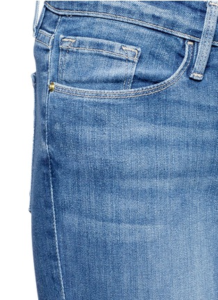 Detail View - Click To Enlarge - FRAME - 'Le Skinny De Jeanne' cropped jeans