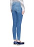 Back View - Click To Enlarge - FRAME - 'Le Skinny De Jeanne' cropped jeans