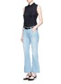 Figure View - Click To Enlarge - FRAME - x Inez & Vinoodh 'Inez' whiskered flared jeans