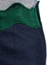 Detail View - Click To Enlarge - TOGA ARCHIVES - Embroidered wavy trim wool mini skirt