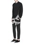 Figure View - Click To Enlarge - HACULLA - 'All Eyes On Me' print drop crotch sweatpants