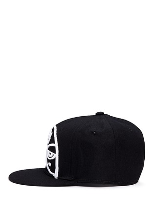 Figure View - Click To Enlarge - HACULLA - 'Minds Eye' embroidery appliqué snapback cap