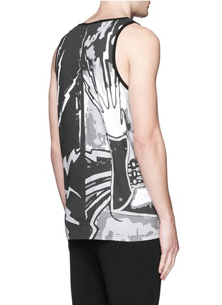 Back View - Click To Enlarge - HACULLA - 'Electric City' camouflage print tank top