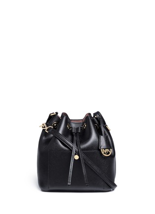 Main View - Click To Enlarge - MICHAEL KORS - 'Greenwich' saffiano leather bucket bag